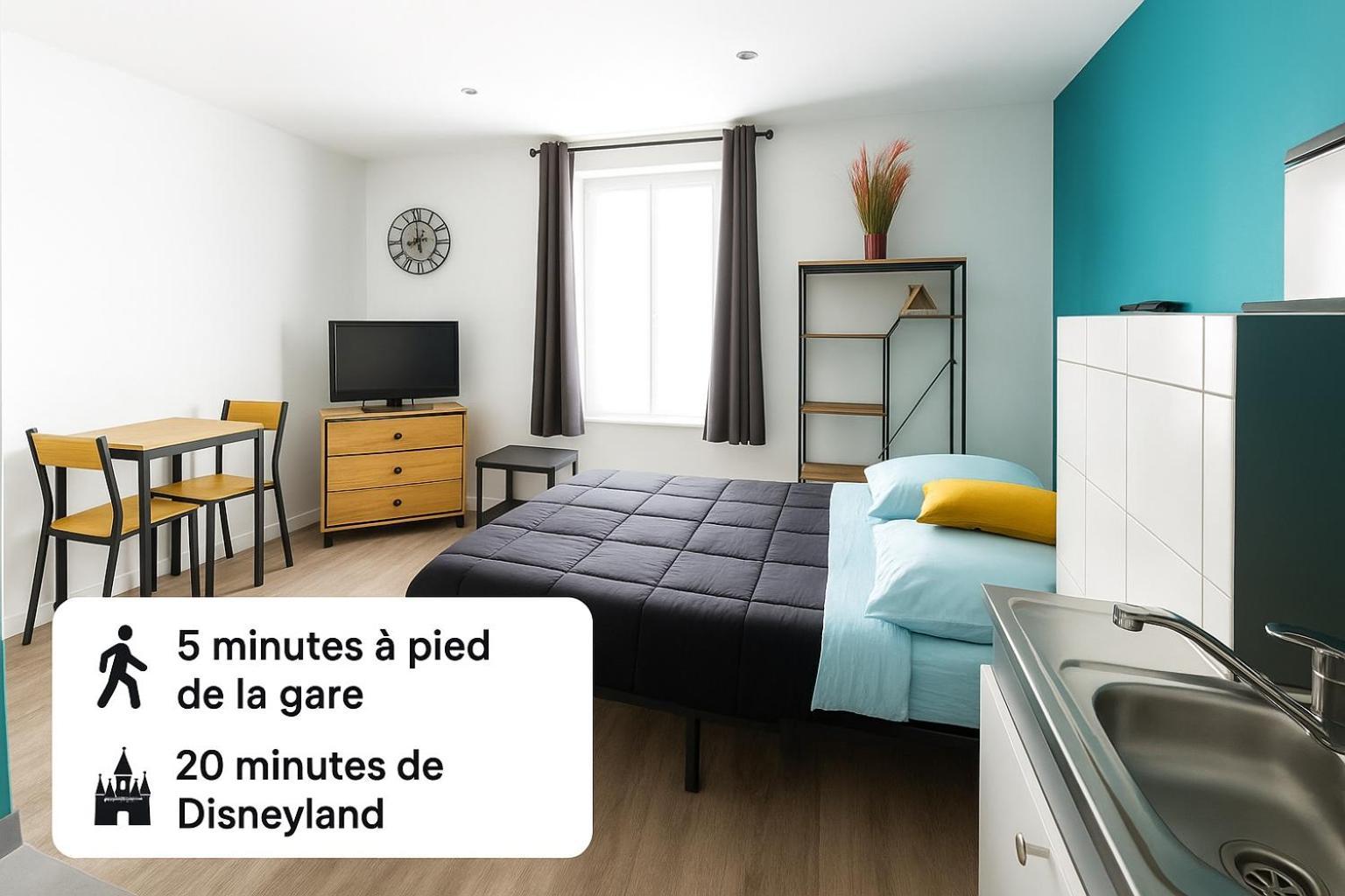 Appartement Cerf1-Centre Ville Meaux-Gare-Disney Buitenkant foto